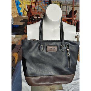 Ilishop PU Leather Shoulder bag‎ Black Handbag